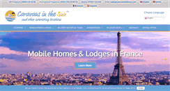 Desktop Screenshot of caravansinthesun.com
